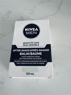 NIVEA MEN Sensitive Skin After Shave Balm - White